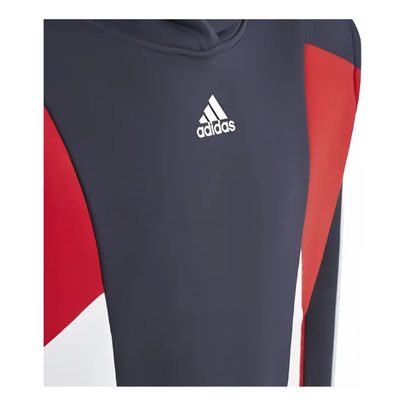 Adidas Colorblock 3-Stripes Sweat-Shirt à Capuche Mixte Enfant