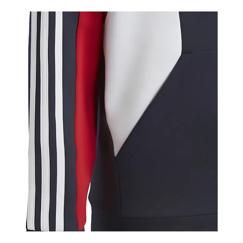 Adidas Colorblock 3-Stripes Sweat-Shirt à Capuche Mixte Enfant