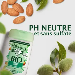 Le Petit Marseillais Crème de Douche Nourrissante Bio Amande Douce