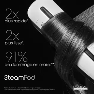 Steampod 3 - Lisseur Vapeur Professionnel 2-en-1