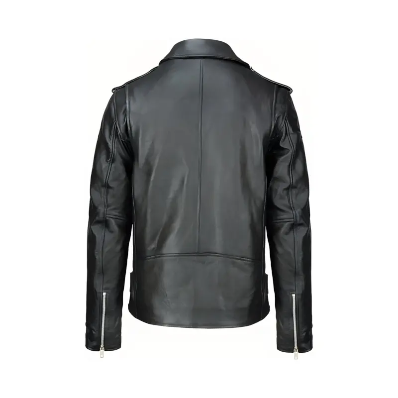 URBAN Perfecto Veste Homme, Blouson en Cuir de Vachette Souple et Durable