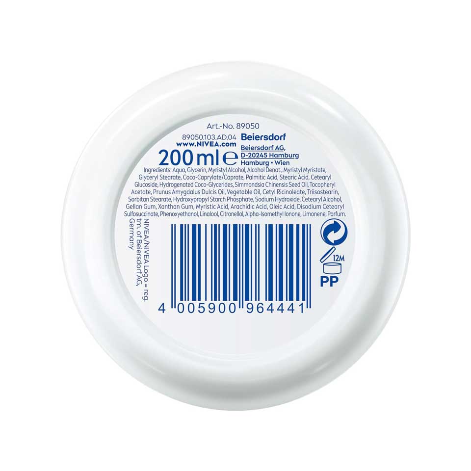 NIVEA Soft Face, Body and Hand Cream 200 ml - Image 3
