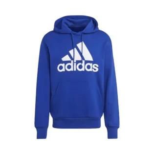 Adidas Big Logo French Terry Sweat À Capuche Hommes – Bleu-1 Adidas Big Logo French Terry Hoodie