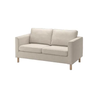 Ikea PÄRUP Canapé 2 places Beige -1 IKEA PÄRUP 2-Seater Sofa