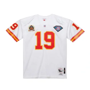 Men’s Joe Montana White Kansas City Chiefs 1994 Authentic Jersey 1 Men's Joe Montana White Kansas City Chiefs 1994 Authentic Jersey