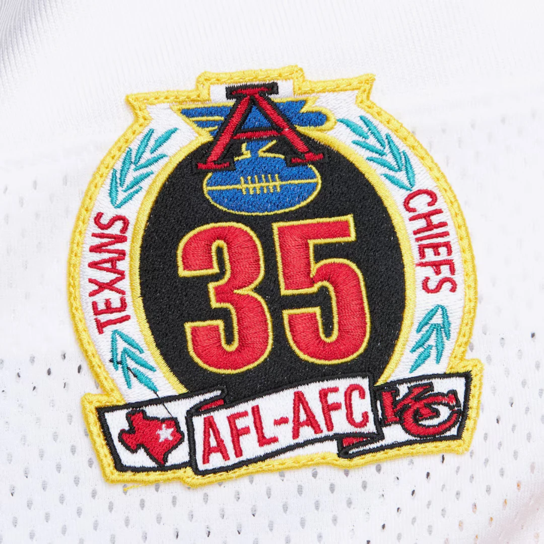 Men's Joe Montana White Kansas City Chiefs 1994 Authentic Jersey - Image 2