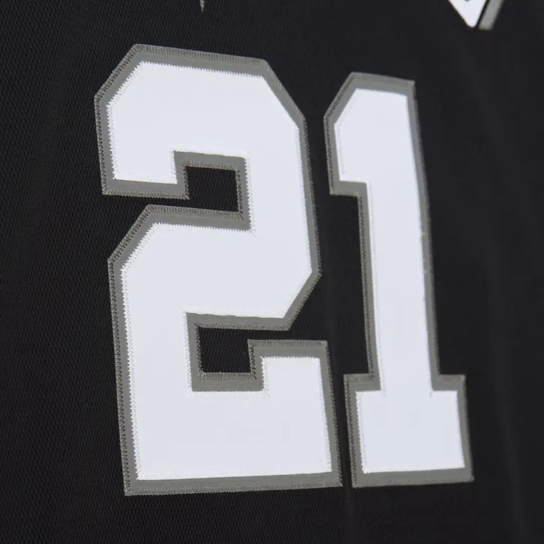 Men's Tim Duncan Black San Antonio Spurs 2000 NBA All-Star - Image 3