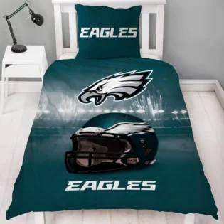 NFL Parure de lit Philadelphia Eagles Super Bowl Housse réversible 1 NFL Parure de lit Philadelphia Eagles Super Bowl Housse réversible