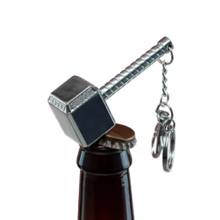 Thor Ouvre-Bouteille Porte-Clés Marteau de Marchandise Marvel Officielle 4 Marvel officiel Porte-clés Thor ouvre-bouteille