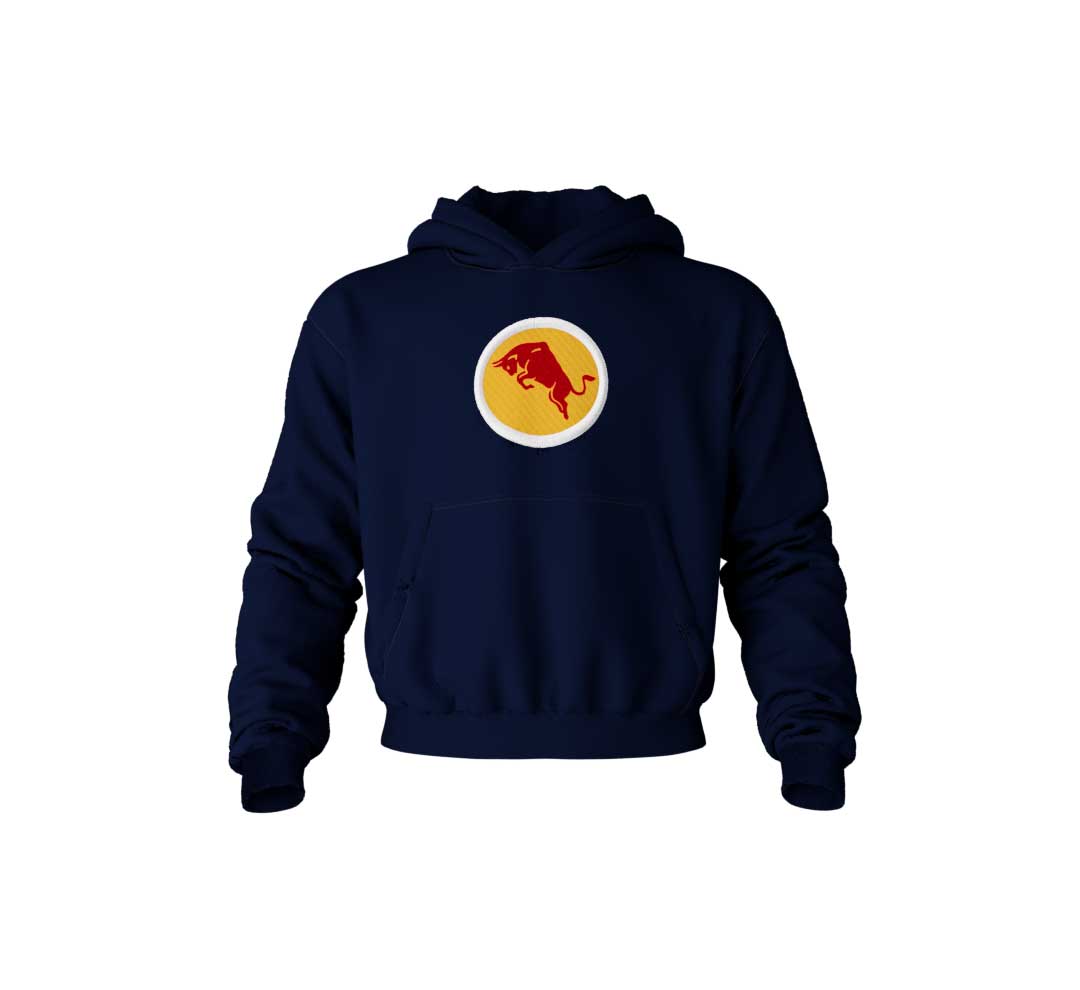 The25X Oracle Nightshift Hoodie – Deep Navy Red Bull Drift
