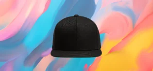 The25x Flat Black Snapback 1 (1) The25x Flat Black Snapback