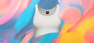 The25x White Asymmetrical Ribbed Crop Top 1 (1) The25x White Asymmetrical Ribbed Crop Top