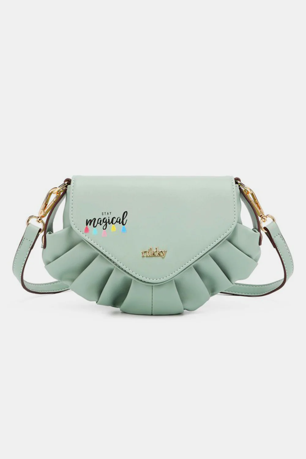 Nicole Lee USA Graphic Crossbody Bag - Image 9