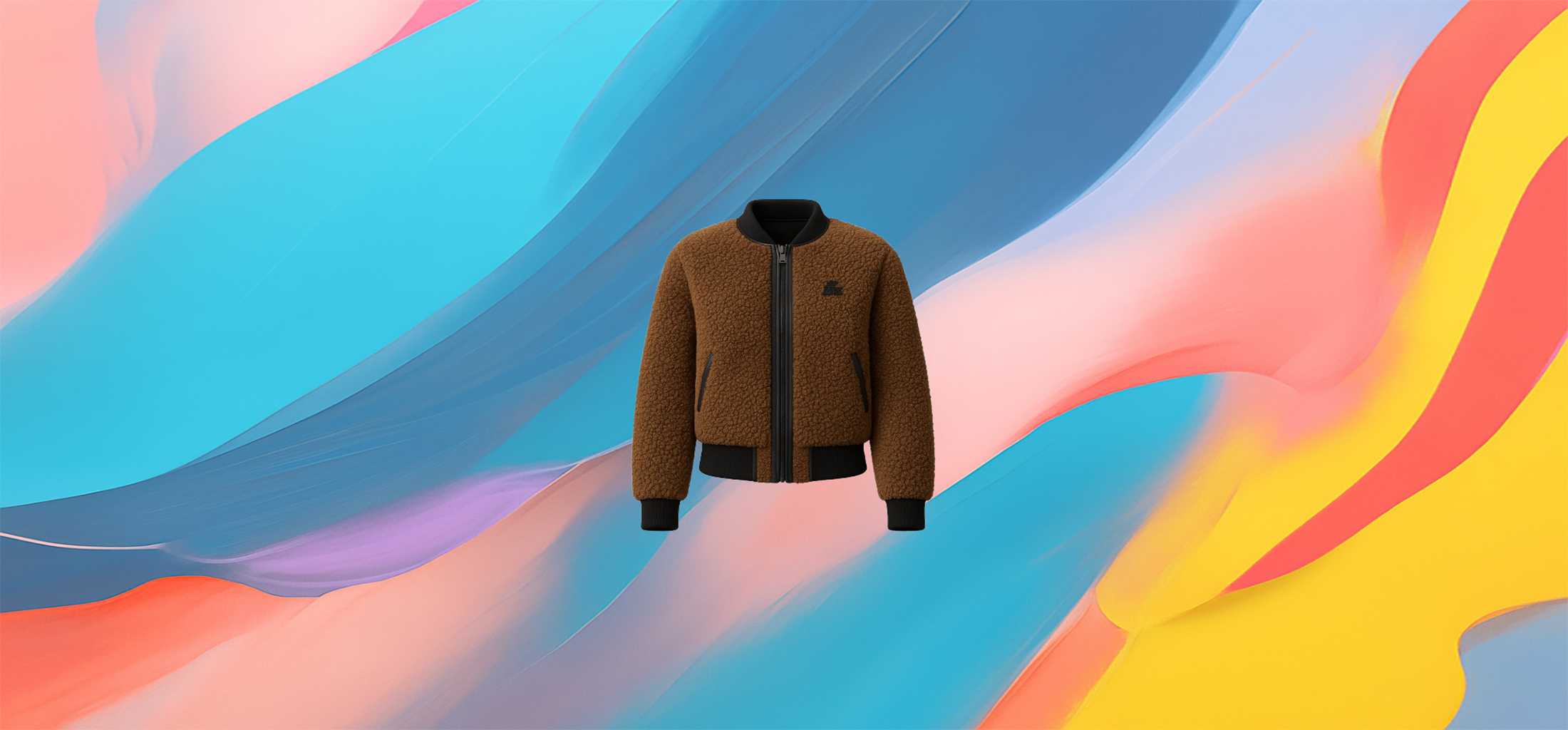 The 25X Chestnut Sherpa Bomber Jacket
