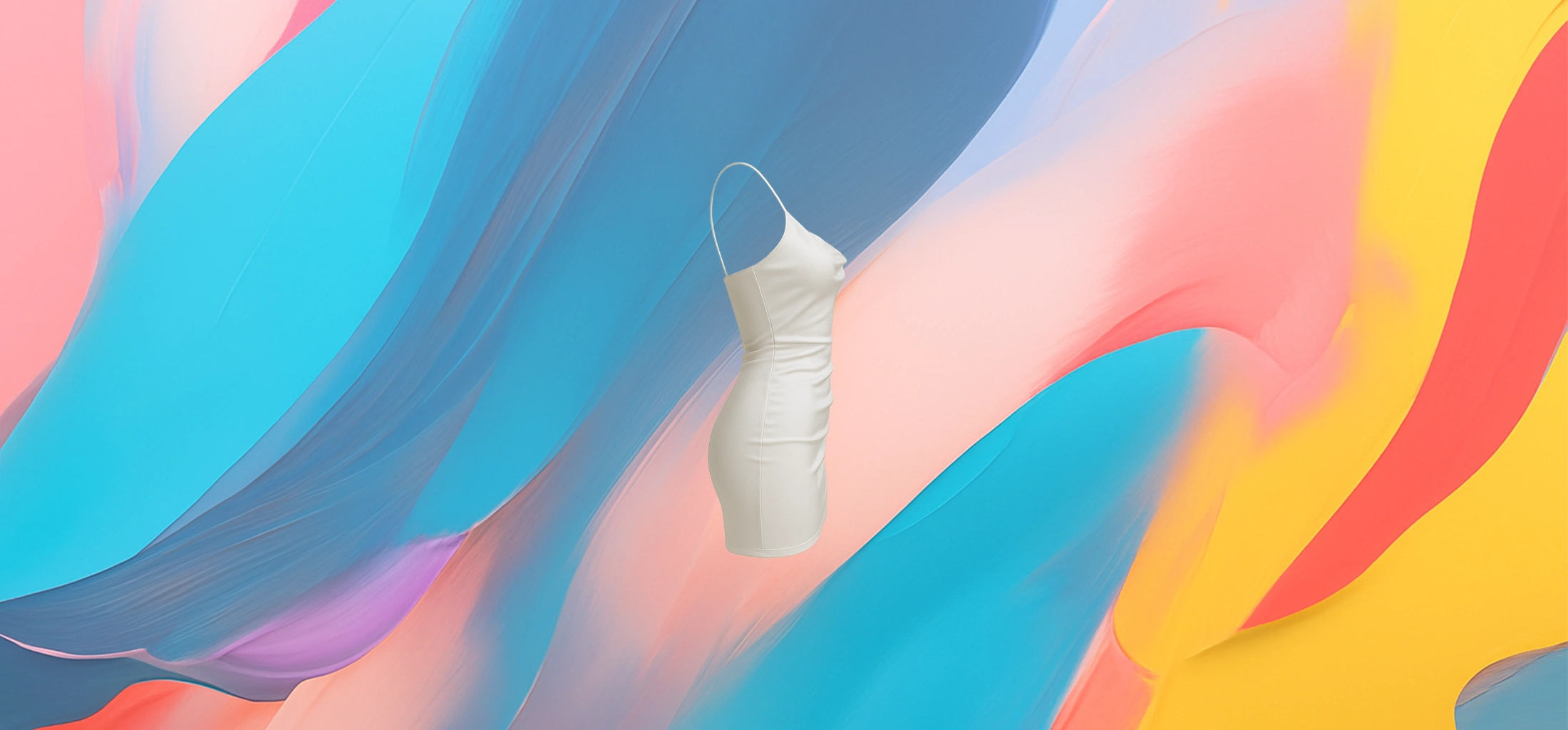 The 25X Draped Satin Cowl Mini Dress - Image 2