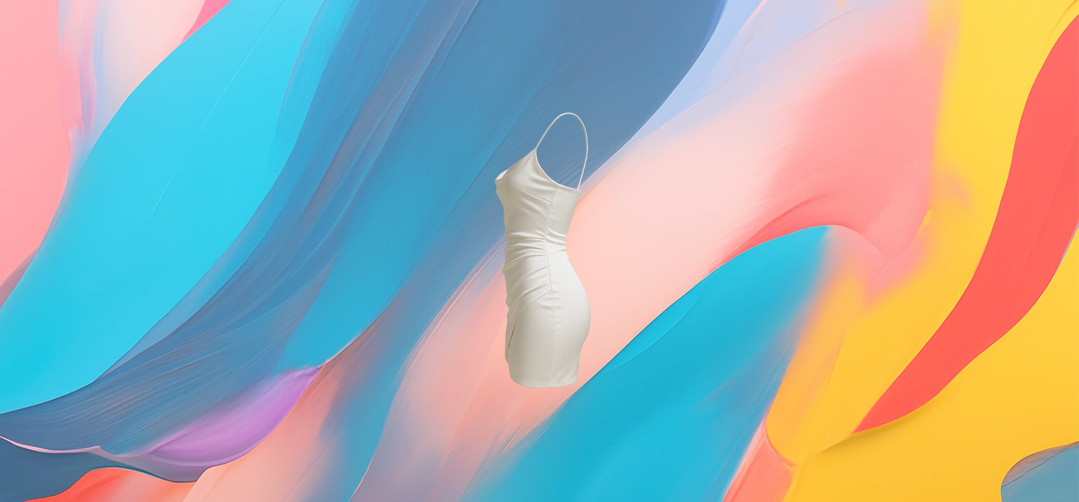The 25X Draped Satin Cowl Mini Dress - Image 4