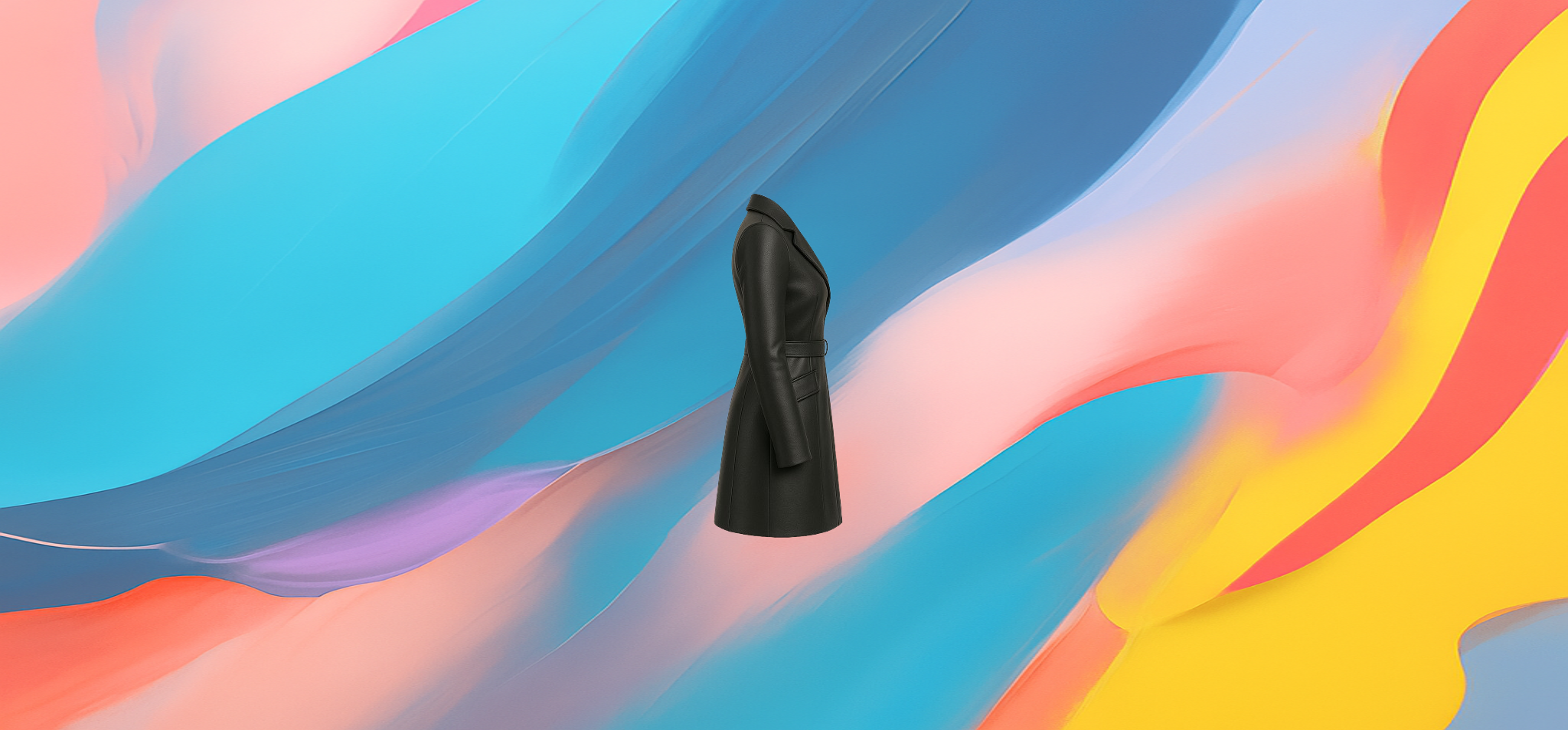 The 25X Eclipse Tailored Leather Trench - Image 4