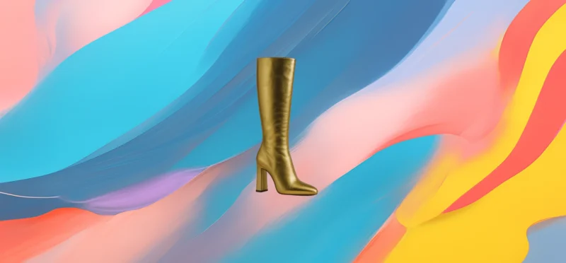 The 25X Gilded Empress Knee-High Boots
