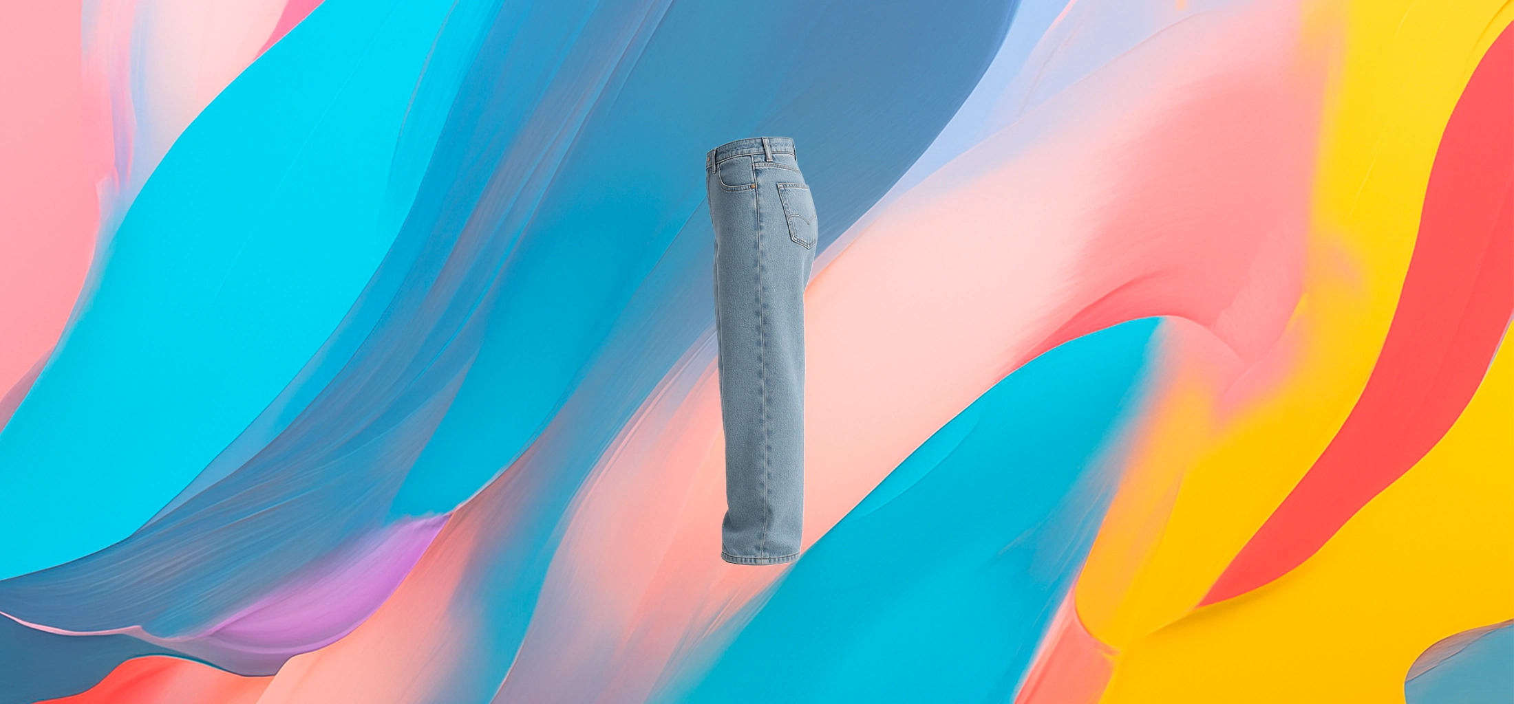 The 25X Skyline High-Rise Wide-Leg Jeans - Image 2