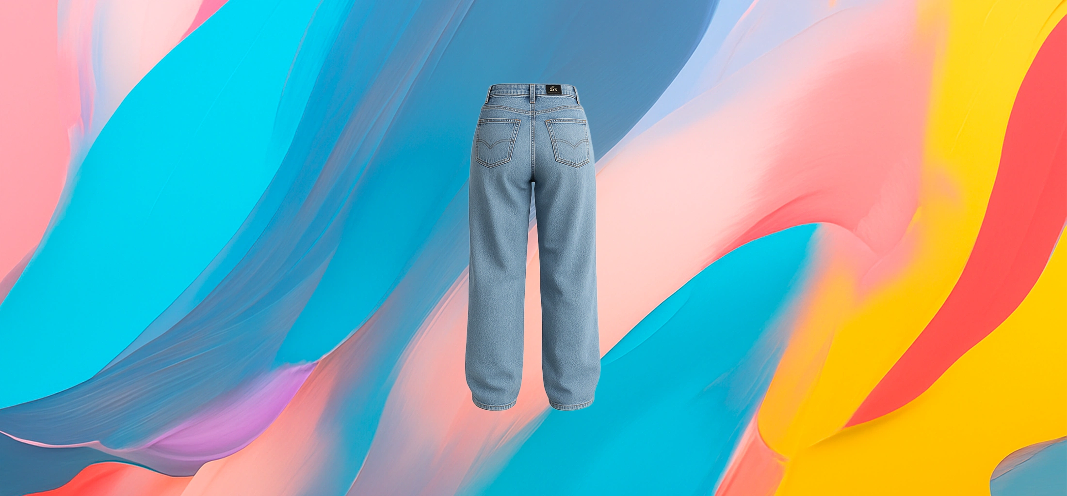 The 25X Skyline High-Rise Wide-Leg Jeans - Image 3