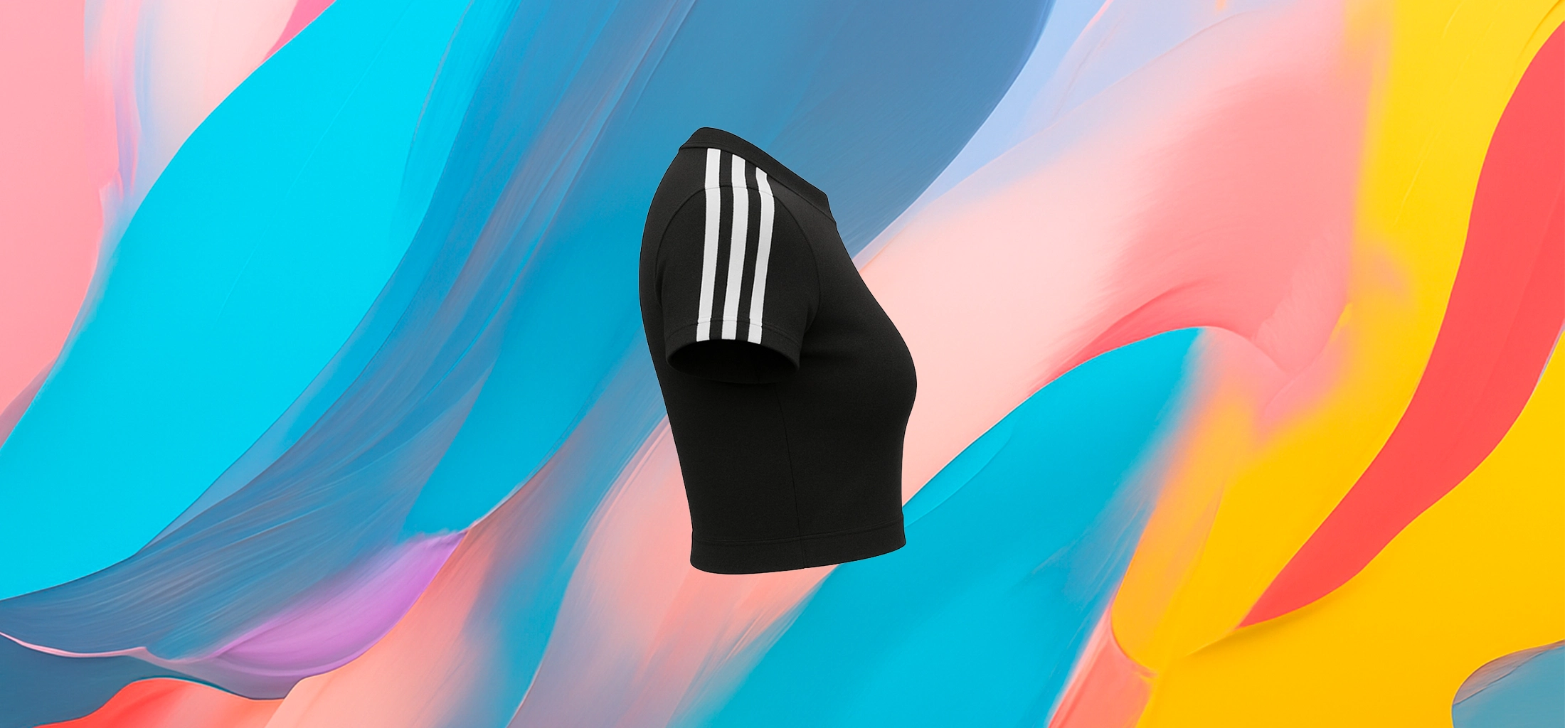 The 25X Triple Stripe Performance Crop - Image 4
