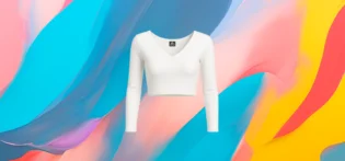 The 25X V-Neck Crop-Top 1 The 25X V-Neck Crop-Top