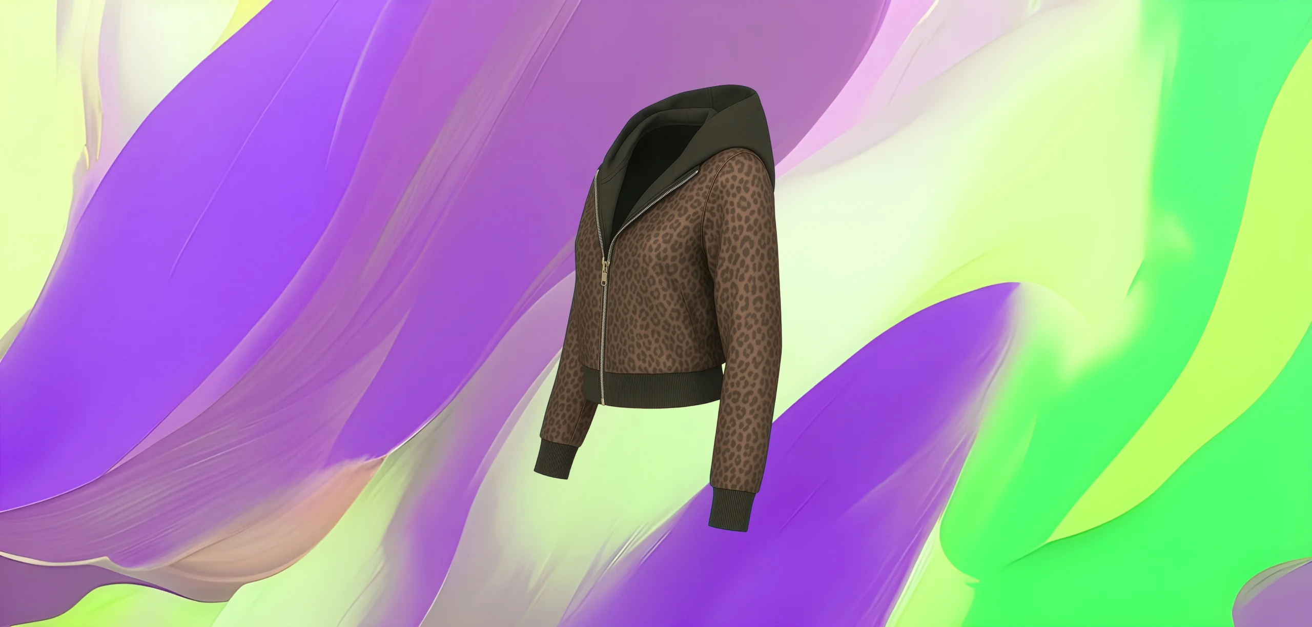 The 25X Women's Leopard Sweatshirt - Image 2