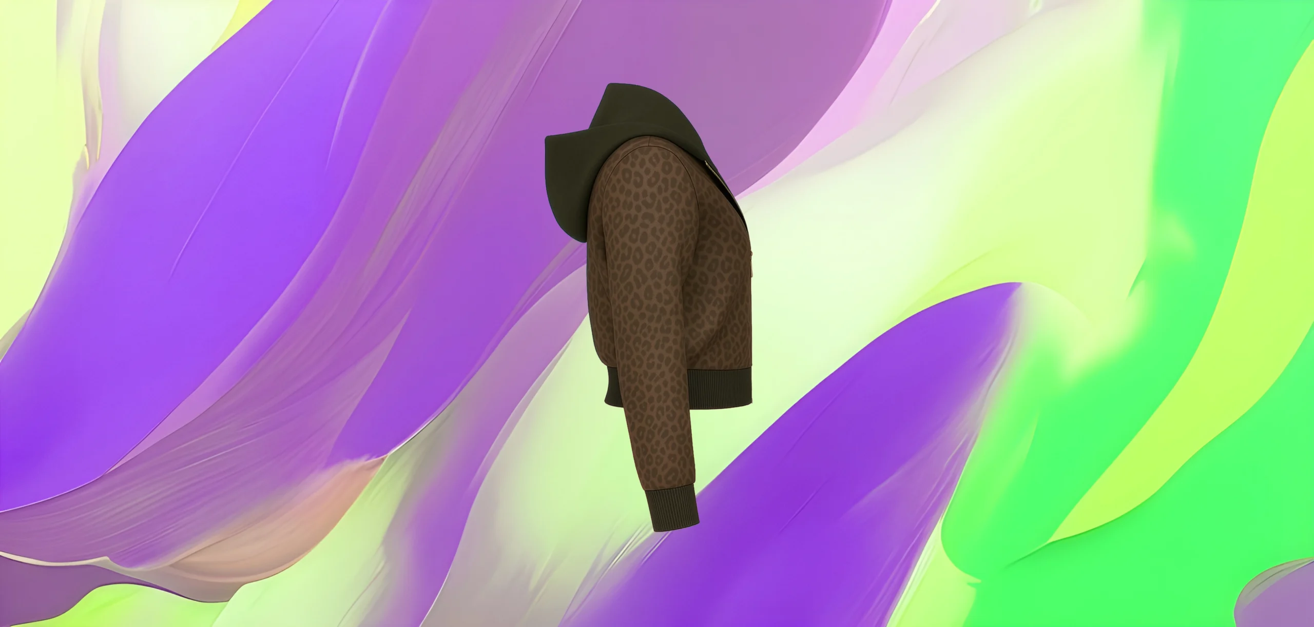 The 25X Women's Leopard Sweatshirt - Image 3