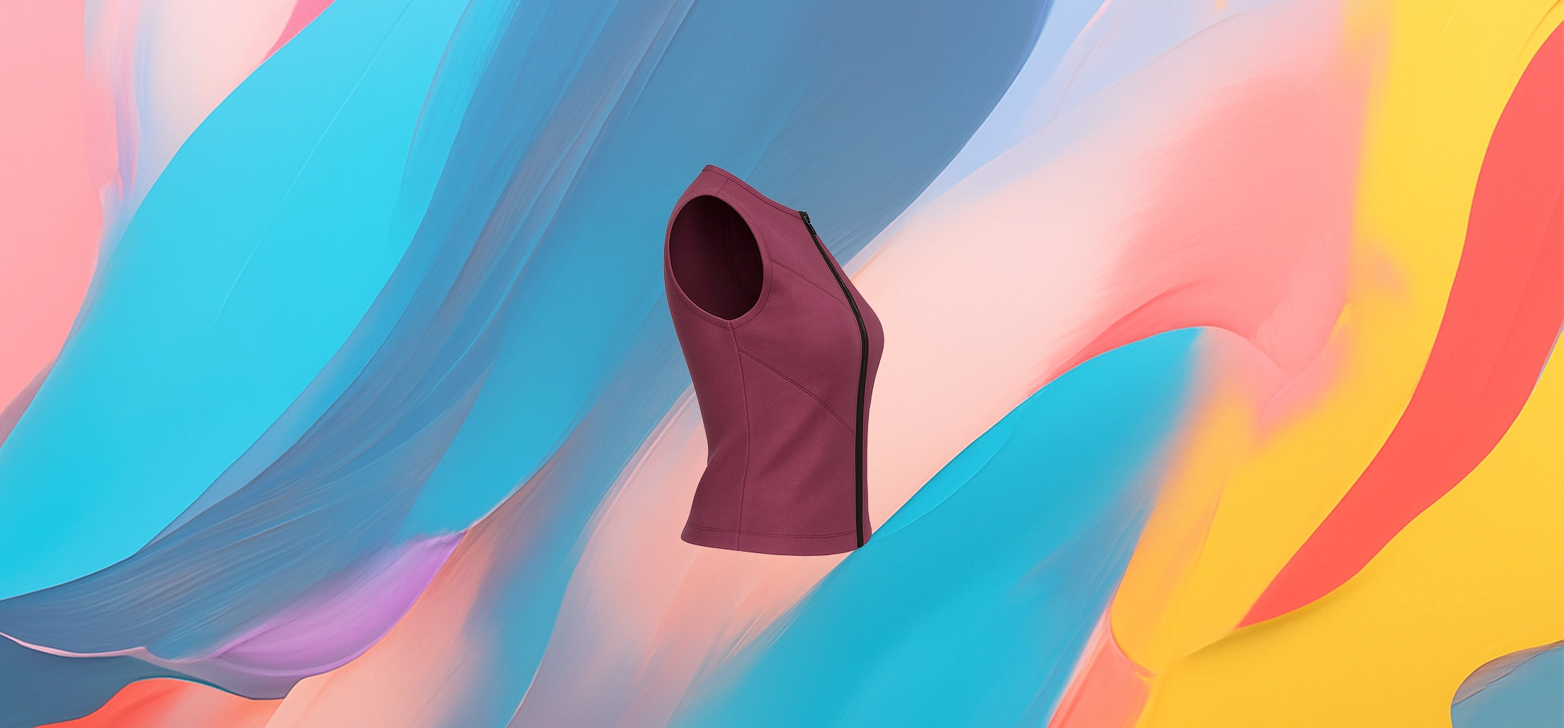 The 25X Zip-Front Sculpt Vest - Image 2