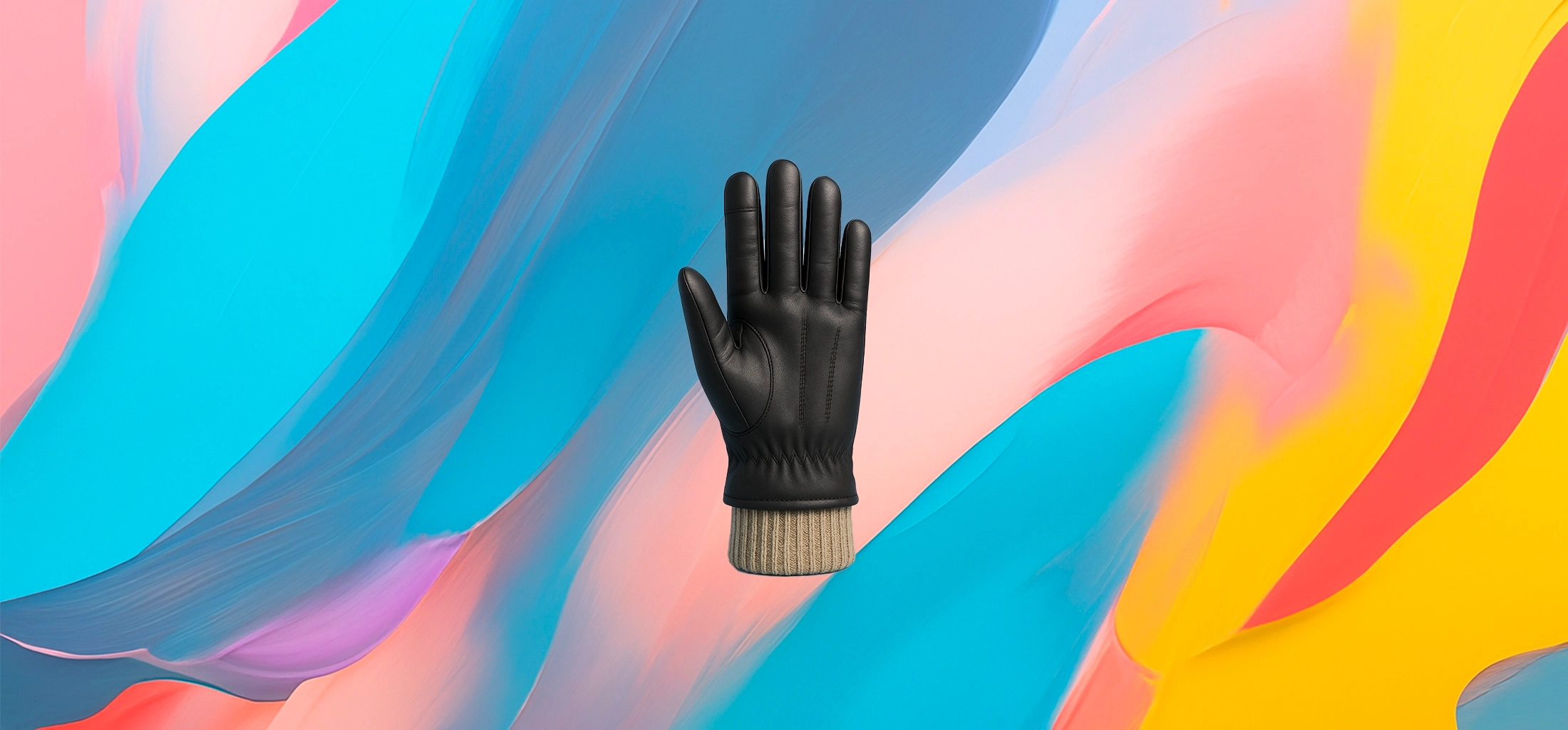 The 25x Black Leather Gloves