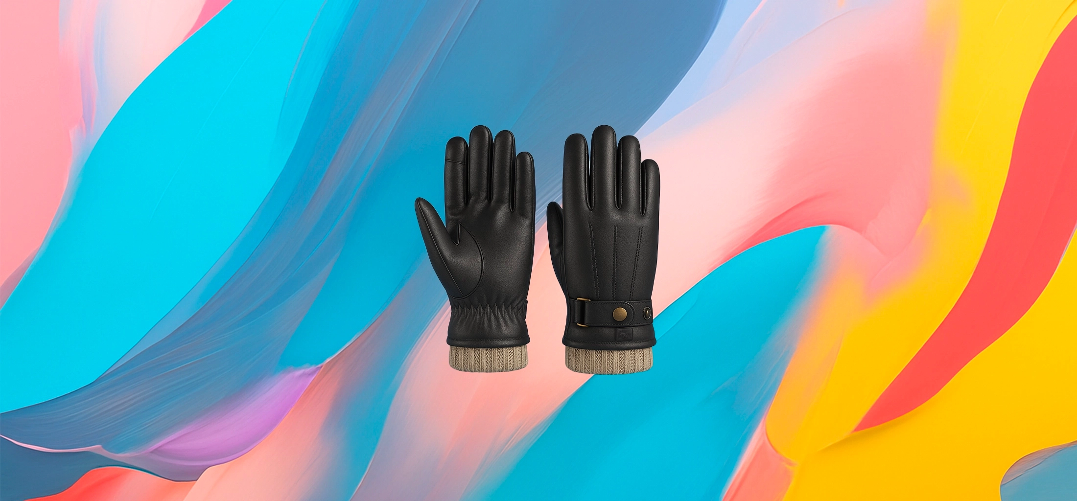 The 25x Black Leather Gloves - Image 3