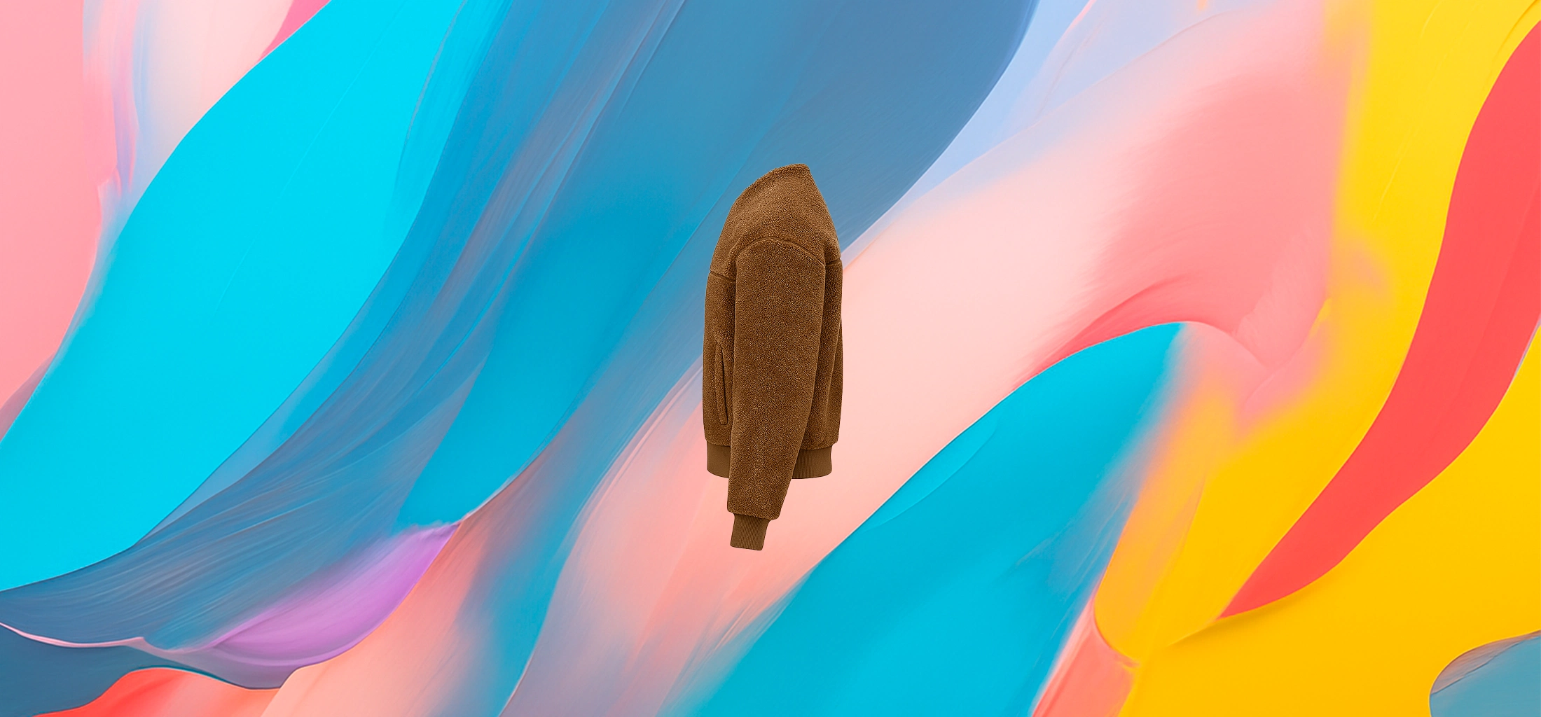 The 25x Brown Fleece Jacket - Image 2