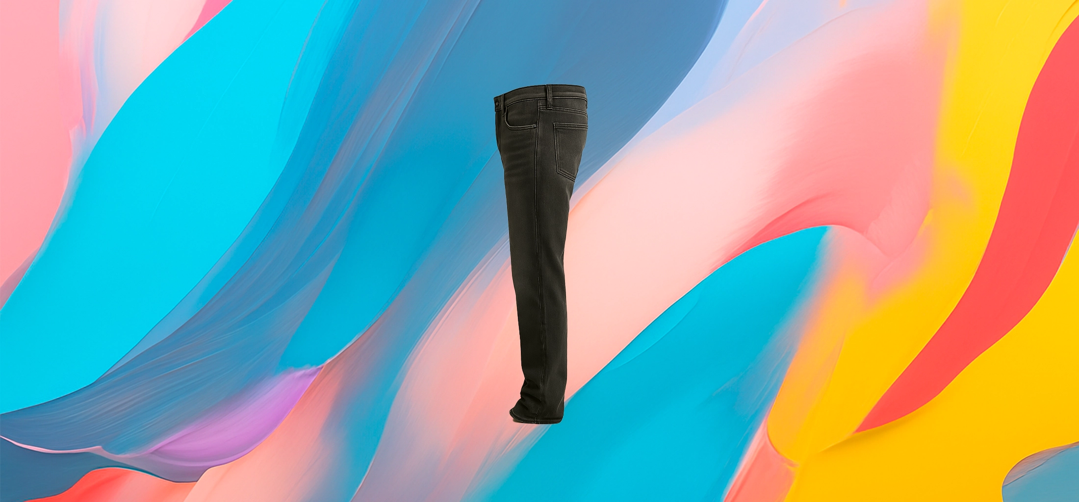 The 25x Grey Denim Pants - Image 4
