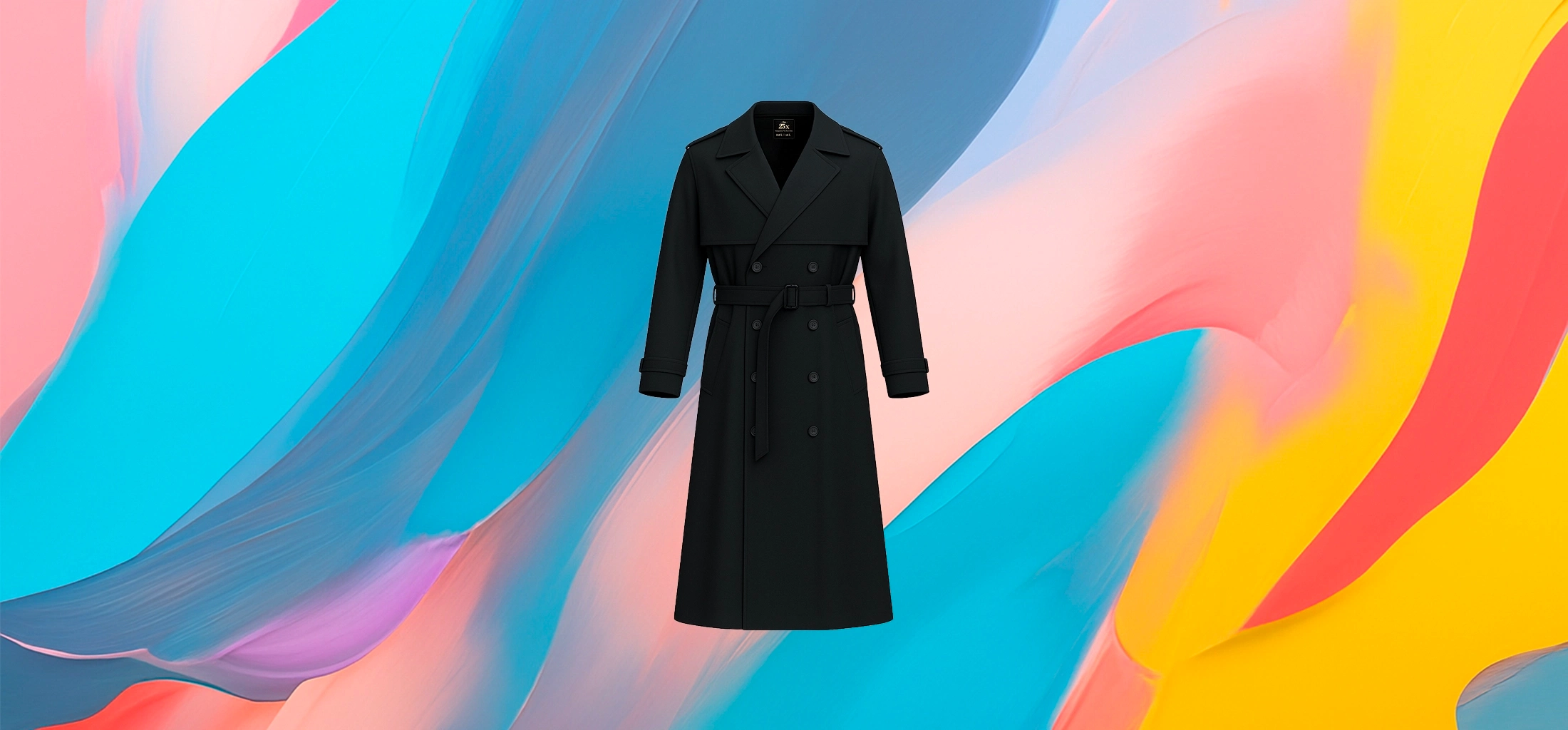 The 25x Chic Double-Breasted Overcoat - Image 2