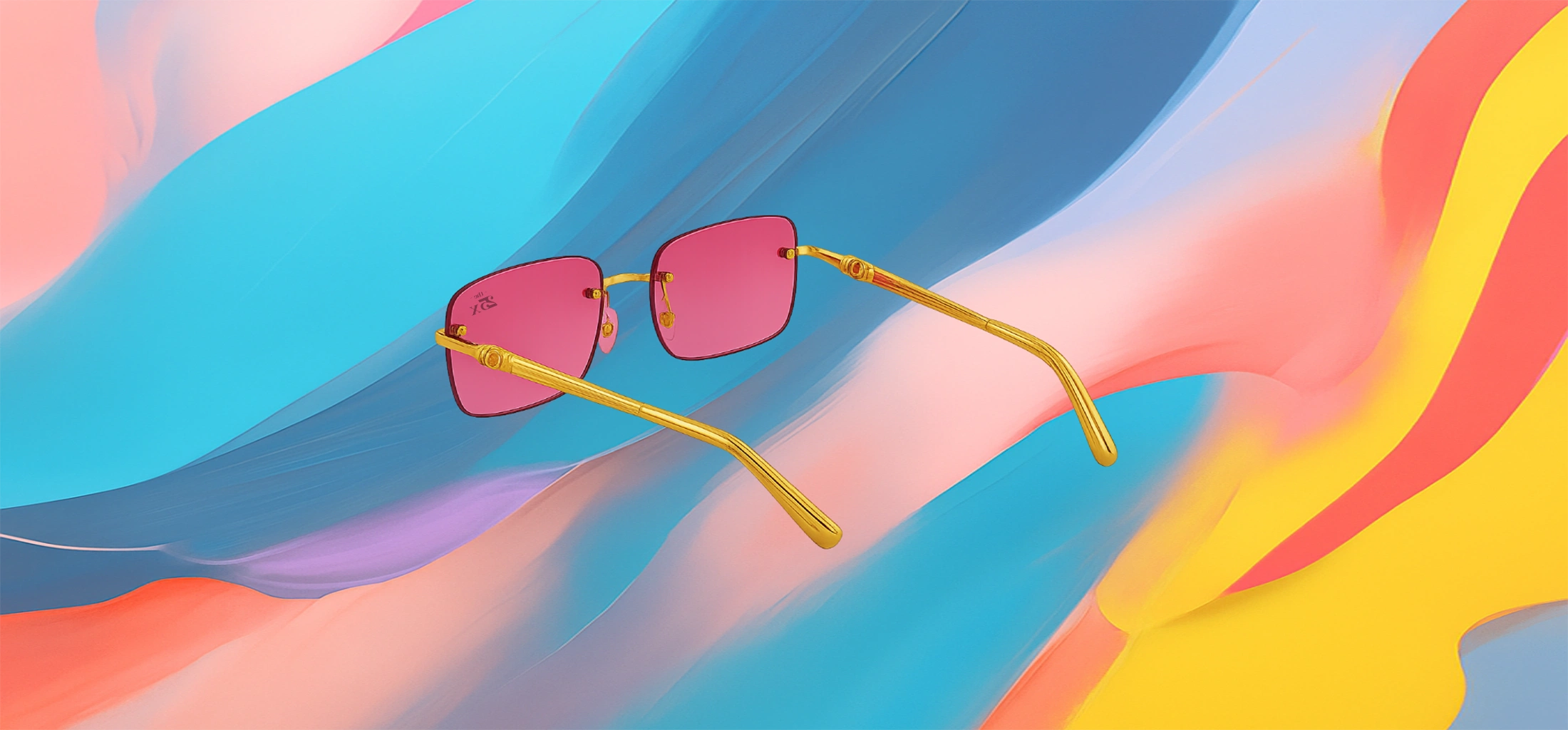 The 25x Rimless Sunglasses - Image 2