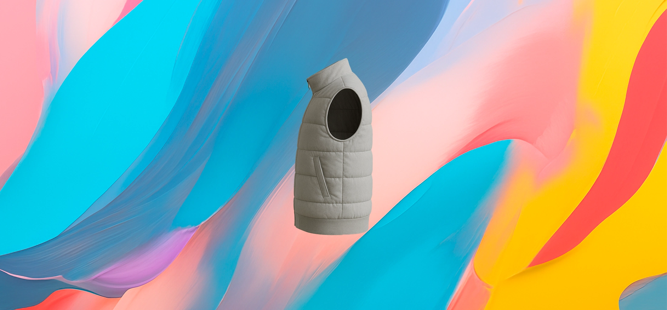 The 25x Sleeveless Puffer Jacket - Image 3