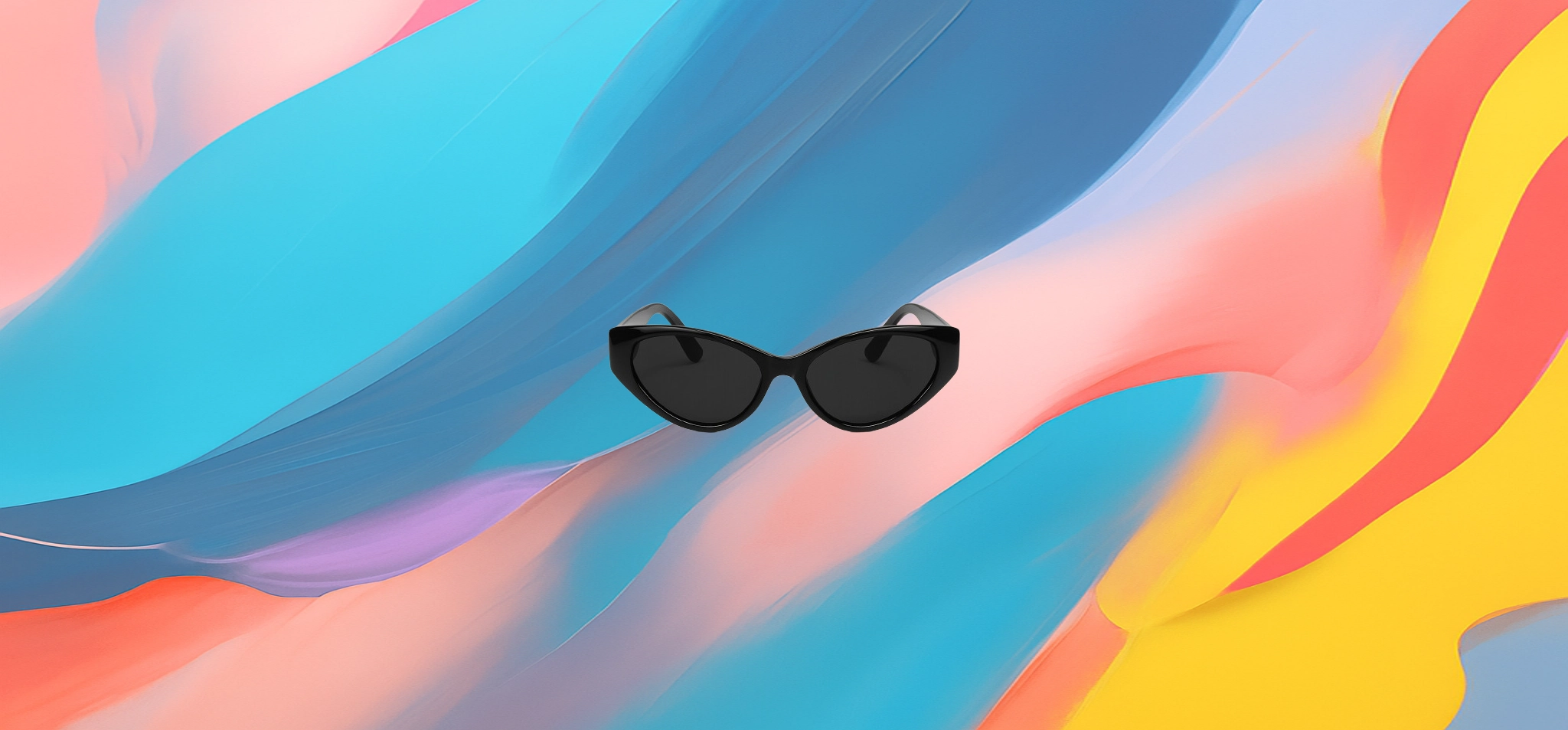 The 25x women's black sunglasses