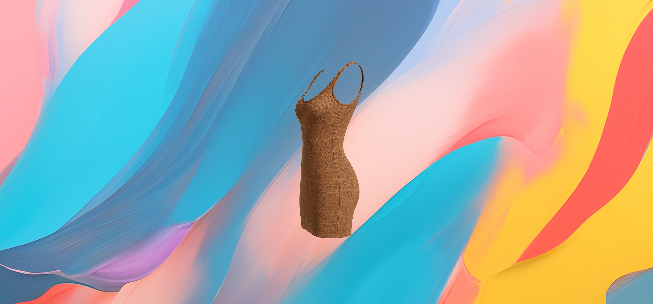 The 25X Jacquard Knit Bodycon Mini Dress - Image 2