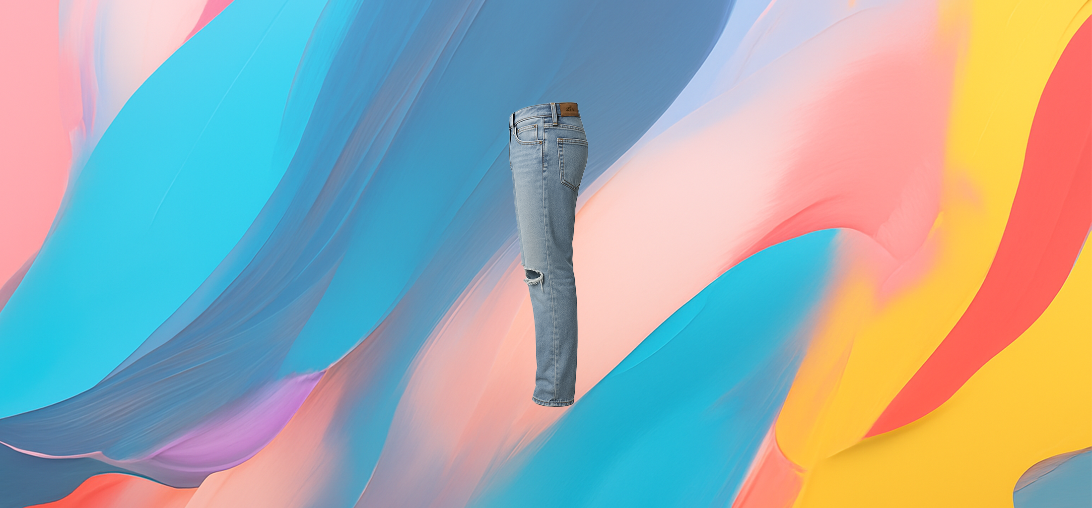 The 25x Distressed Denim Pants - Image 4