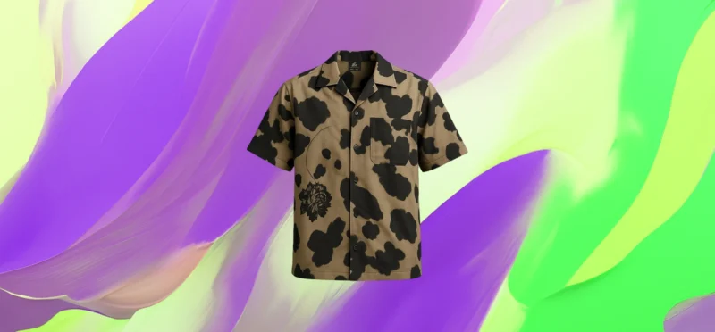 The 25X Brown Floral Shirt