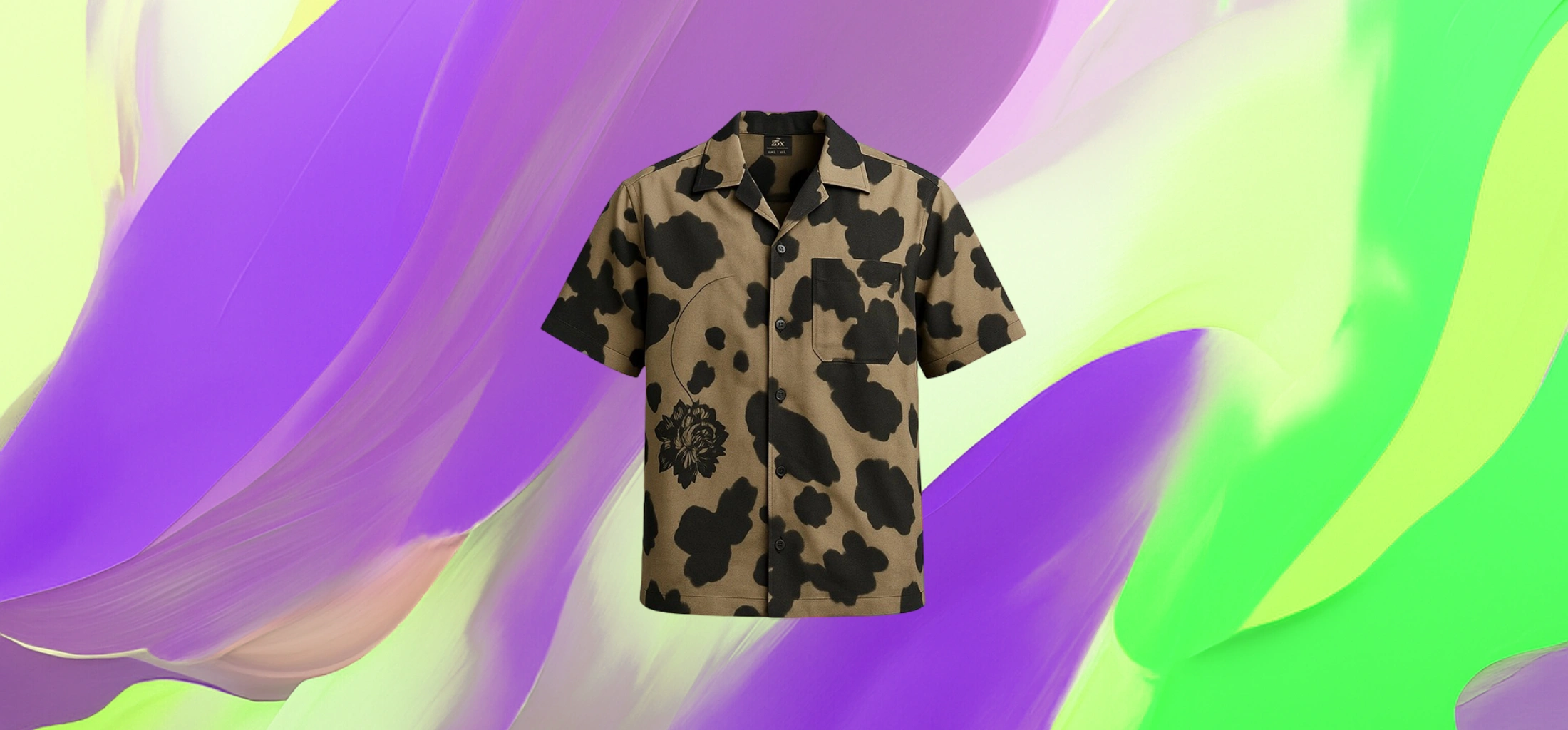 The 25X Brown Floral Shirt