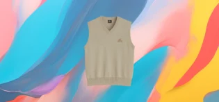 The 25X Essential Beige Knit Vest