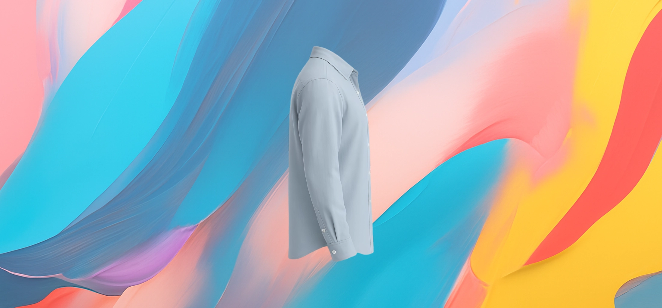 The 25X Skyline Blue Oxford Shirt - Image 3