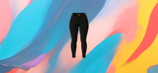 #98a The 25X Women's Black Leggings