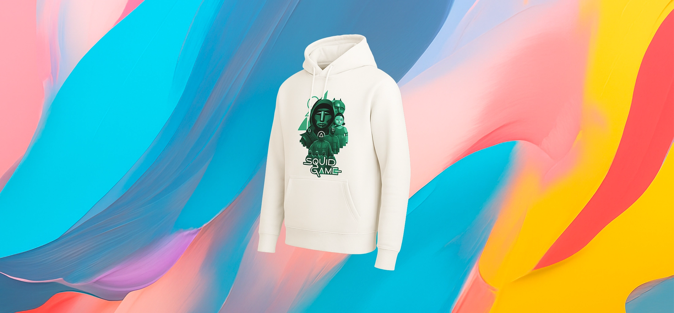 The 25X White Hoodie - Image 2