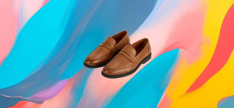 The 25X Heritage Tan Leather Penny Loafers