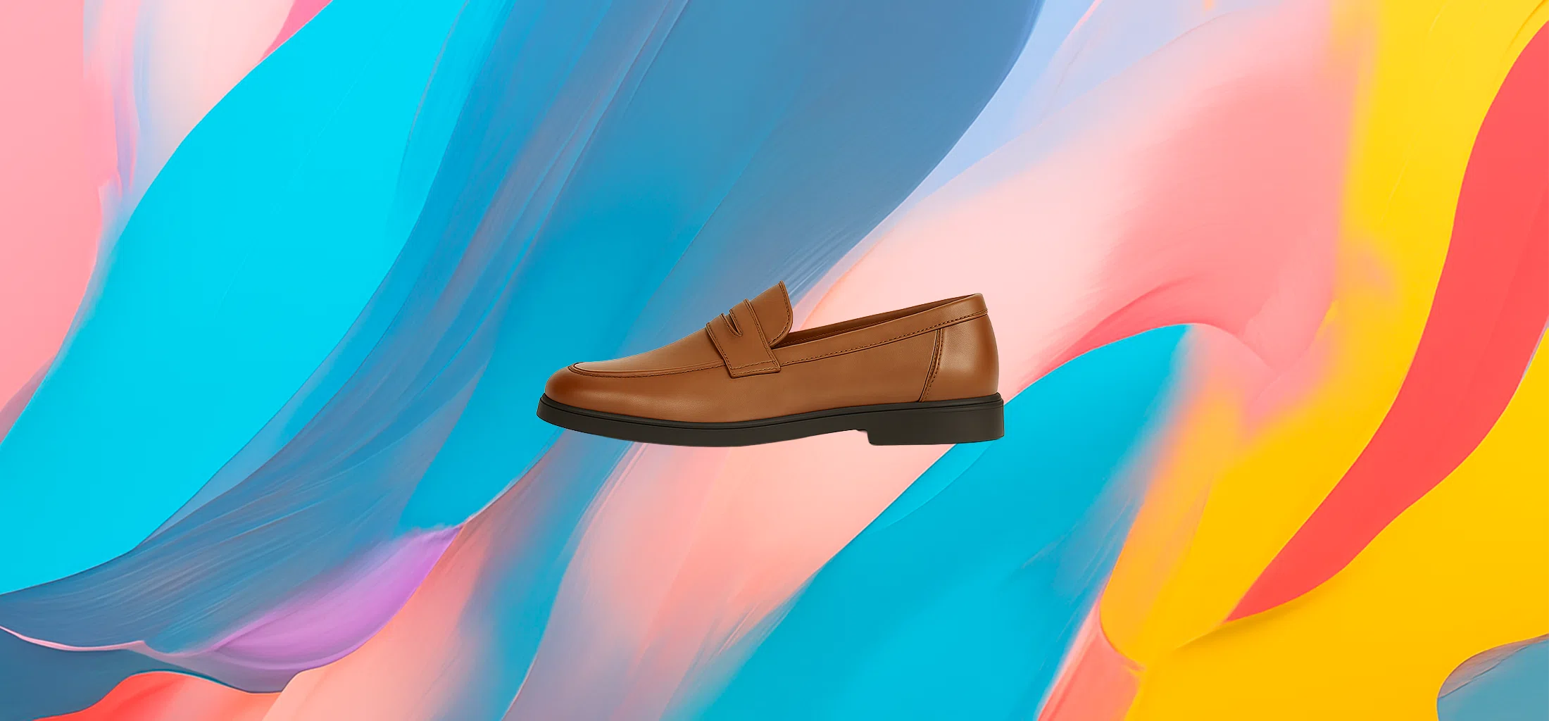 The 25X Heritage Tan Leather Penny Loafers - Image 3