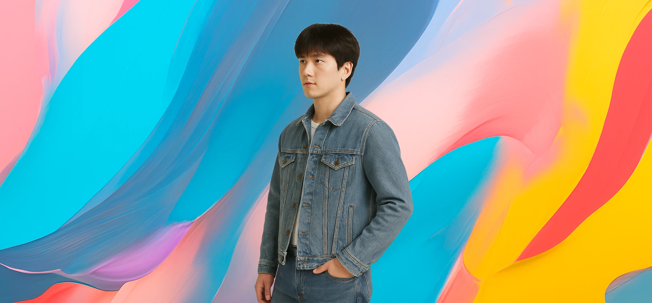 The 25X Classic Blue Denim Jacket - Image 2