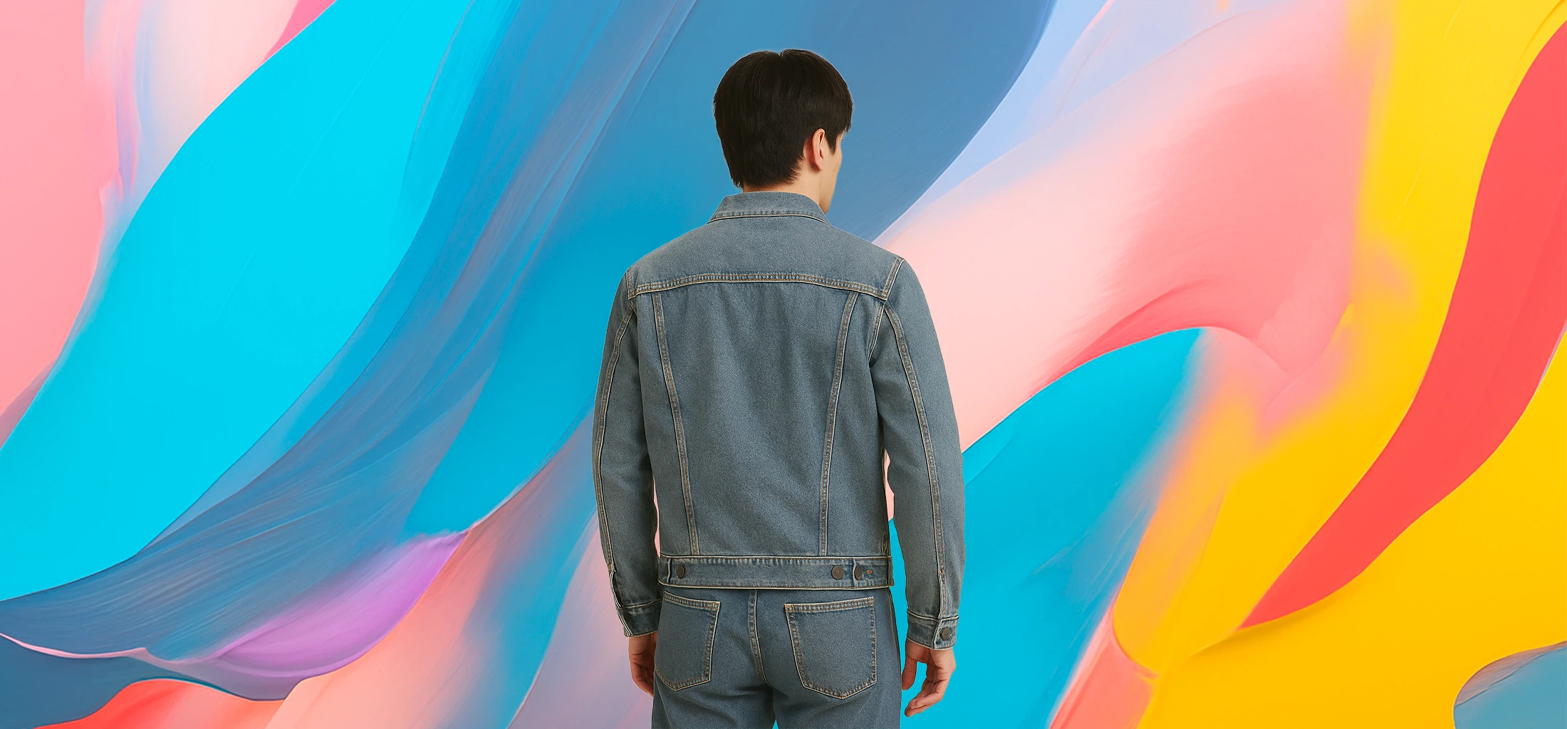 The 25X Classic Blue Denim Jacket - Image 3