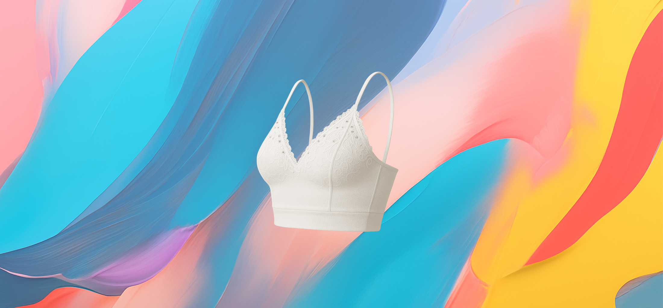 The 25X Luna Lace Crop Bralette - Image 2